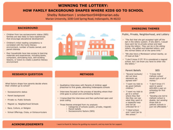 Winning the Lottery: How Family Background Shapes Where Kids Go to School Miniaturansicht