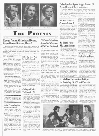 The Phoenix Vol. XIII, No. 7 (April 25, 1950) Thumbnail