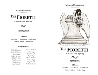 The Fioretti (Spring 2011) Thumbnail