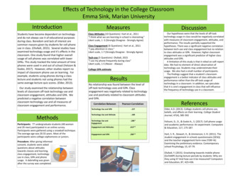 Effects of Technology in the College Classroom miniatura