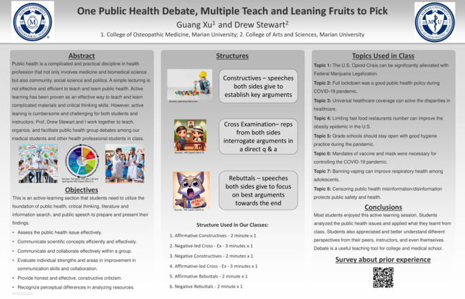 One Public Health Debate, Multiple Teach and Leaning Fruits to Pick Thumbnail