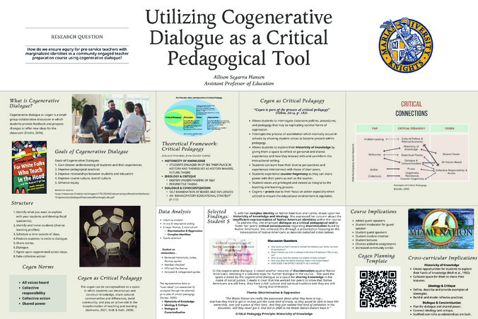 Utilizing Cogenerative Dialogueas a Critical Pedagogical Tool  Thumbnail